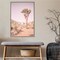 Joshua Tree III Blush by Elizabeth Urquhart Canvas Wall Art Print Framed